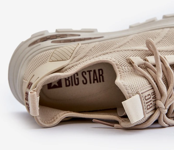 Vyriški sportbačiai HI-POLY SYSTEM Big Star NN174469 Smėlio spalvos
