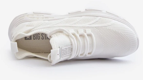 Vyriški sportbačiai HI-POLY SYSTEM Big Star NN174468 Baltas