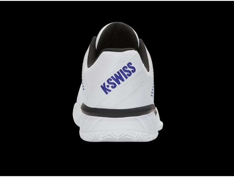 Vyriški sportbačiai K-Swiss Express Light 3 Clay, balti, mėlyni ir juodi