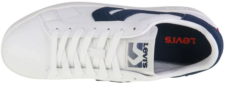 Vyriški sportbačiai Levi's Swift, balti ir juodi
