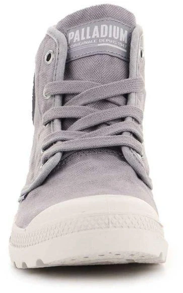 Vyriški sportbačiai Palladium US Pampa Hi FW 92352-071-M pilka flanelė