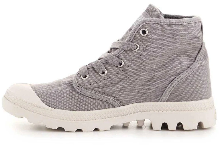 Vyriški sportbačiai Palladium US Pampa Hi FW 92352-071-M pilka flanelė