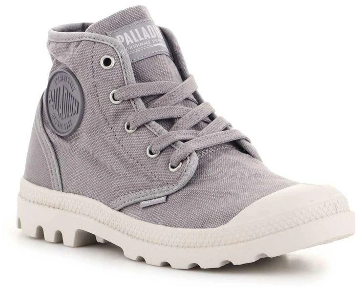 Vyriški sportbačiai Palladium US Pampa Hi FW 92352-071-M pilka flanelė