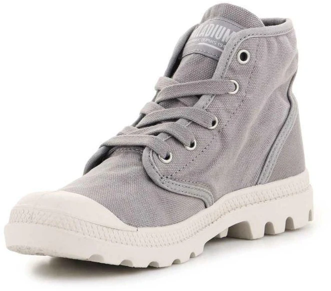 Vyriški sportbačiai Palladium US Pampa Hi FW 92352-071-M pilka flanelė