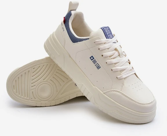 Vyriški sportbačiai su Memory Foam sistema Big Star NN174150 light Smėlio spalvos