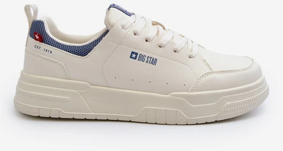 Vyriški sportbačiai su Memory Foam sistema Big Star NN174150 light Smėlio spalvos