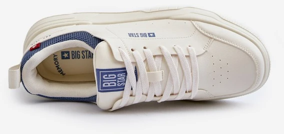Vyriški sportbačiai su Memory Foam sistema Big Star NN174150 light Smėlio spalvos