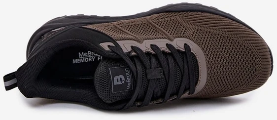 Vyriški sportbačiai su Memory Foam žalia-juodi Remel