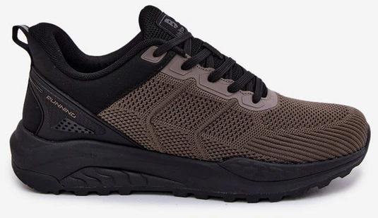 Vyriški sportbačiai su Memory Foam žalia-juodi Remel