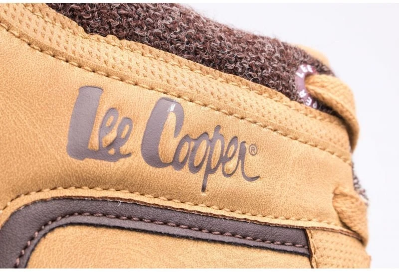 Vyriški sportbačiai su raišteliais Lee Cooper, rudi