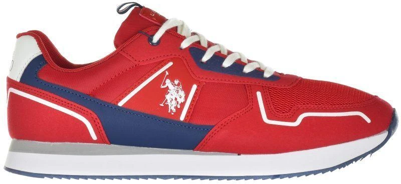 Vyriški sportbačiai US Polo Assn. - NOBIL004-Raudonas-DBL01