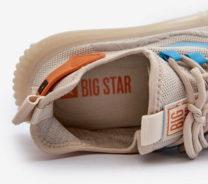 Vyriški sportiniai bateliai HI-POLY SYSTEM Big Star NN174452 Smėlio spalvos