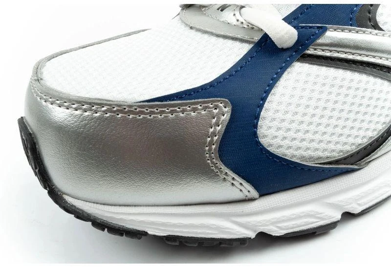 Vyriški sportiniai bateliai New Balance 408, madingi, patogūs, balti su sidabrinėmis detalėmis