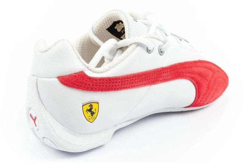 Vyriški sportiniai bateliai Puma Ferrari Future Cat, balti, iš natūralios odos, madingi