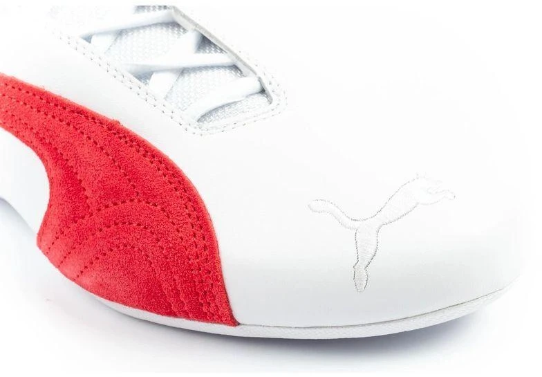 Vyriški sportiniai bateliai Puma Ferrari Future Cat, balti, iš natūralios odos, madingi
