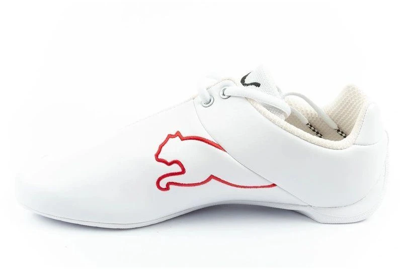 Vyriški sportiniai bateliai Puma Ferrari Future Cat, balti, iš natūralios odos, madingi