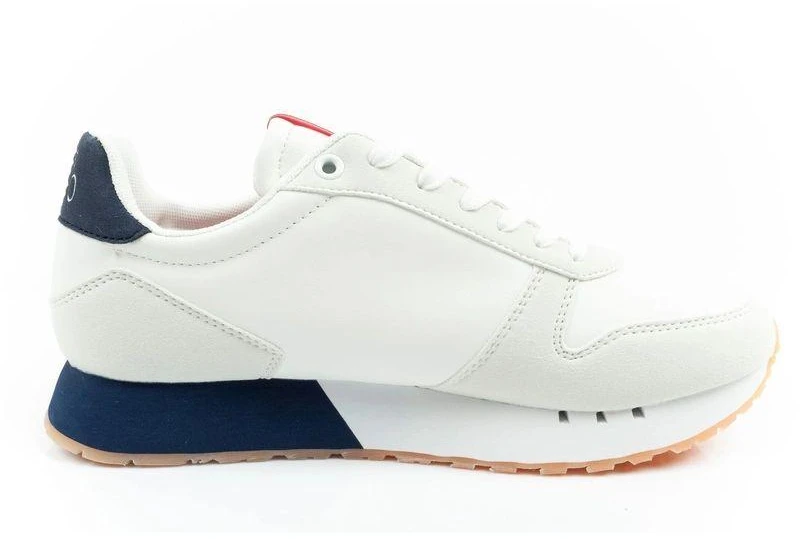Vyriški stilingi ir patogūs US Polo Assn sportiniai bateliai, balti