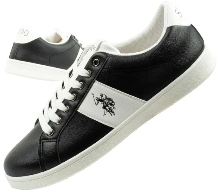 Vyriški suvarstomi sportbačiai U.S. Polo Assn., juodi