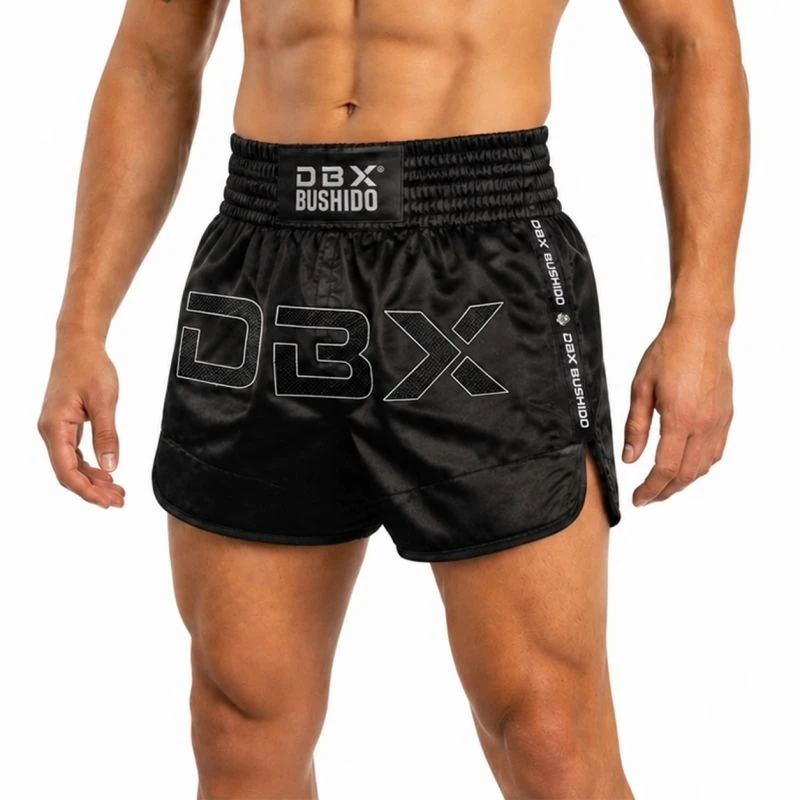 Vyriški tailandietiški šortai DBX Bushido, juodi