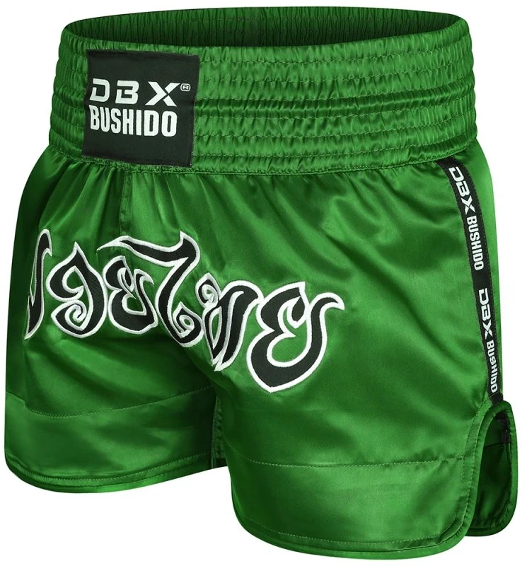 Vyriški tailando bokso šortai DBX Bushido, pastelinė žalia