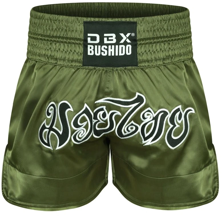 Vyriški Tailando bokso šortai DBX Bushido, chaki