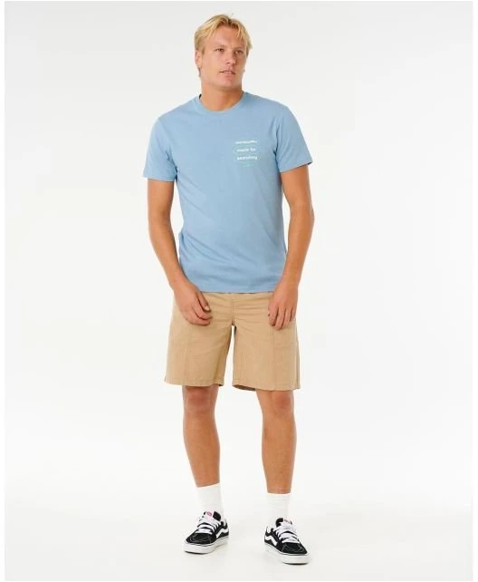 Vyriški techniniai marškinėliai Rip Curl Vaporcool Search 3 Stacks, mėlyni