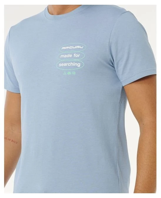 Vyriški techniniai marškinėliai Rip Curl Vaporcool Search 3 Stacks, mėlyni