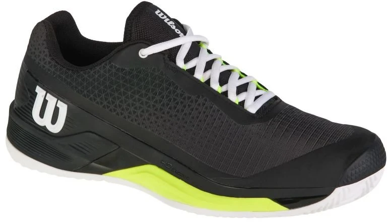 Vyriški teniso bateliai gruntui Wilson Rush Pro 4.0, juodi