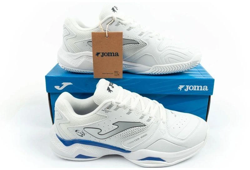 Vyriški teniso bateliai Joma Master 1000 2642, amortizuojantys, balti