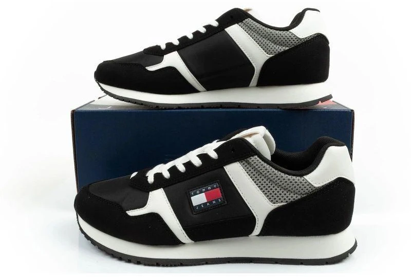 Vyriški Tjm Runner Laisvalaikio Juodi Kedai Tommy Hilfiger