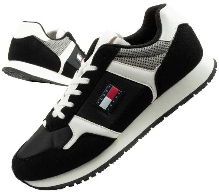 Vyriški Tjm Runner Laisvalaikio Juodi Kedai Tommy Hilfiger