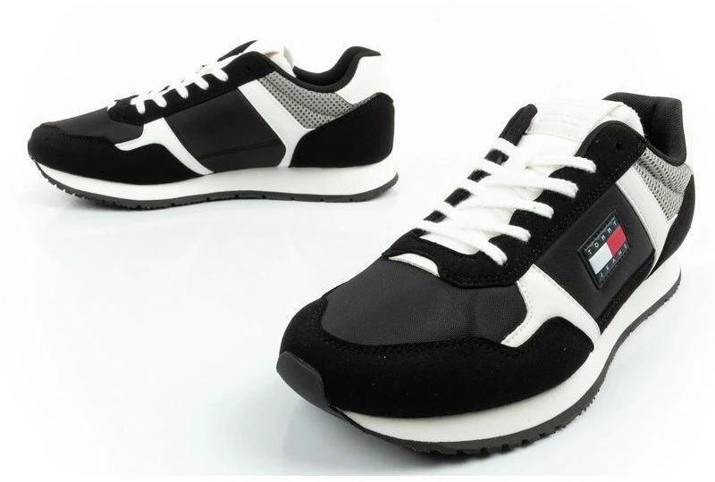 Vyriški Tjm Runner Laisvalaikio Juodi Kedai Tommy Hilfiger