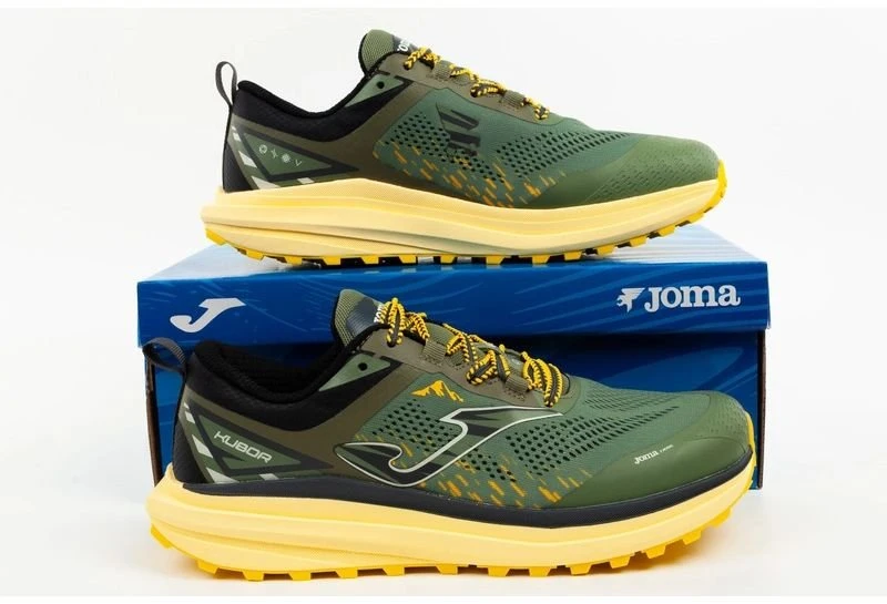 Vyriški trail bėgimo bateliai Joma Kubor, žali