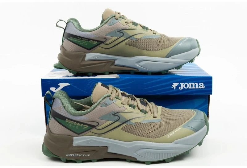 Vyriški trail bėgimo bateliai Joma Sierra 7, žalsvi