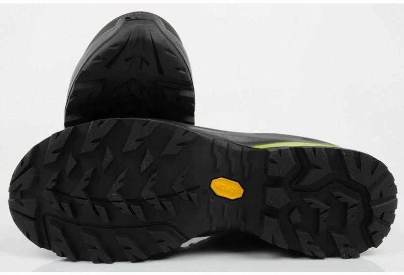 Vyriški trekingo sportbačiai Adapta Gore-Tex, odiniai, juodi žali, Aku