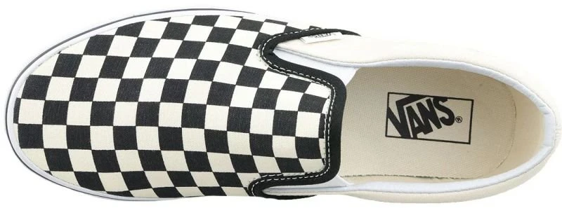 Vyriški Vans Classic Slip-On bateliai, juodai balti