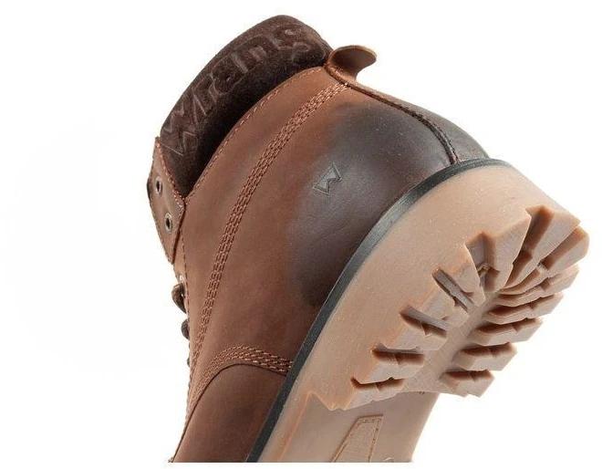 Vyriški Wrangler Arch batai, Chelsea tipo, elegantiškos tamsiai rudos odos