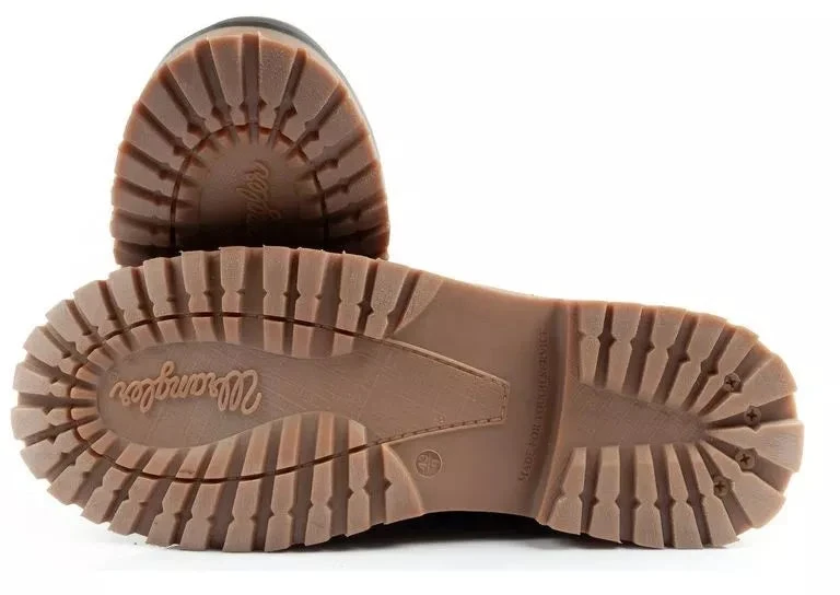 Vyriški Wrangler Arch batai, Chelsea tipo, elegantiškos tamsiai rudos odos