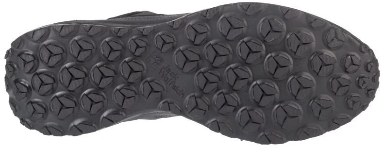 Vyriški žemo profilio sportbačiai Jack Wolfskin Dromoventure, juodi