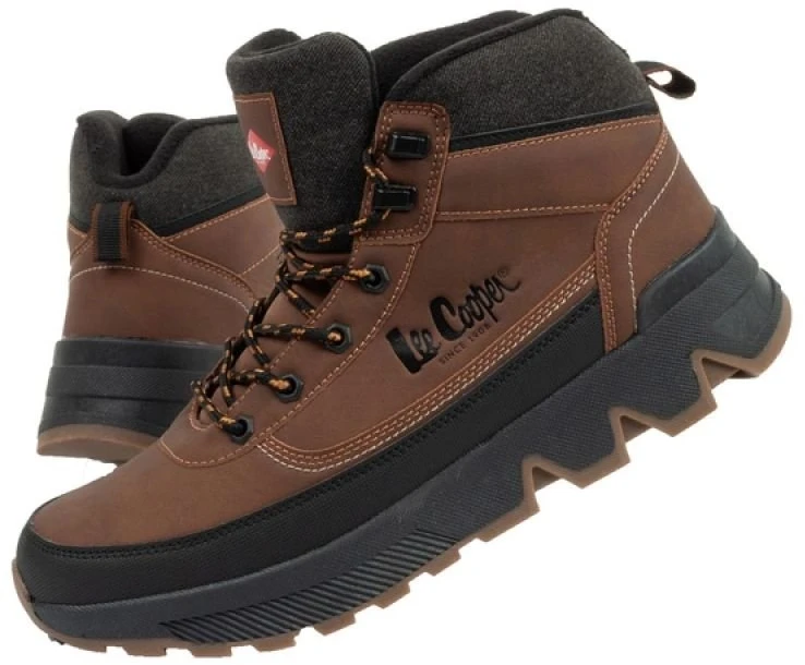Vyriški žieminiai batai Lee Cooper LCJ-24-01-2950M, rudi