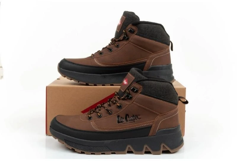 Vyriški žieminiai batai Lee Cooper LCJ-24-01-2950M, rudi