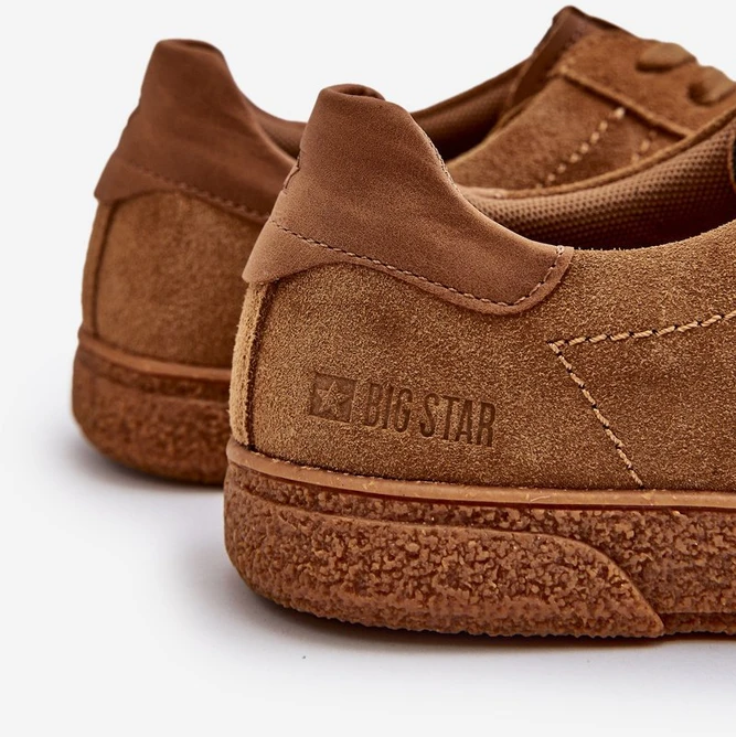 Vyriški zomšiniai sportbačiai Big Star NN174186 Camel