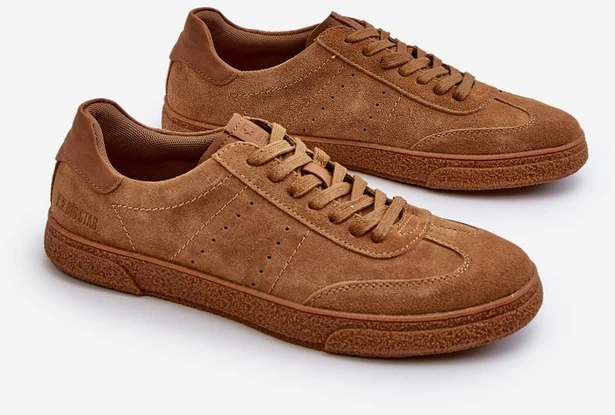 Vyriški zomšiniai sportbačiai Big Star NN174186 Camel