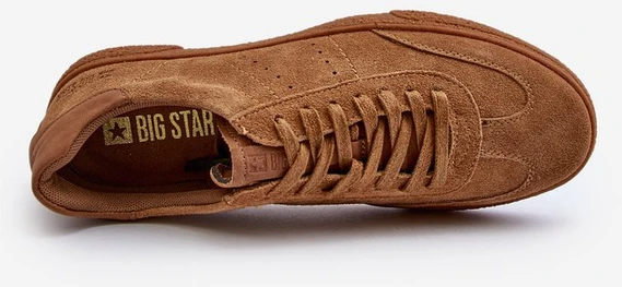 Vyriški zomšiniai sportbačiai Big Star NN174186 Camel
