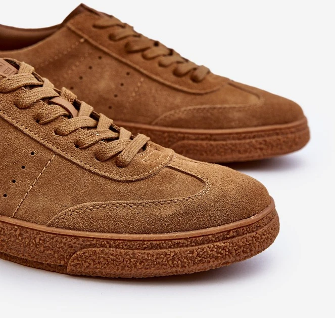 Vyriški zomšiniai sportbačiai Big Star NN174186 Camel