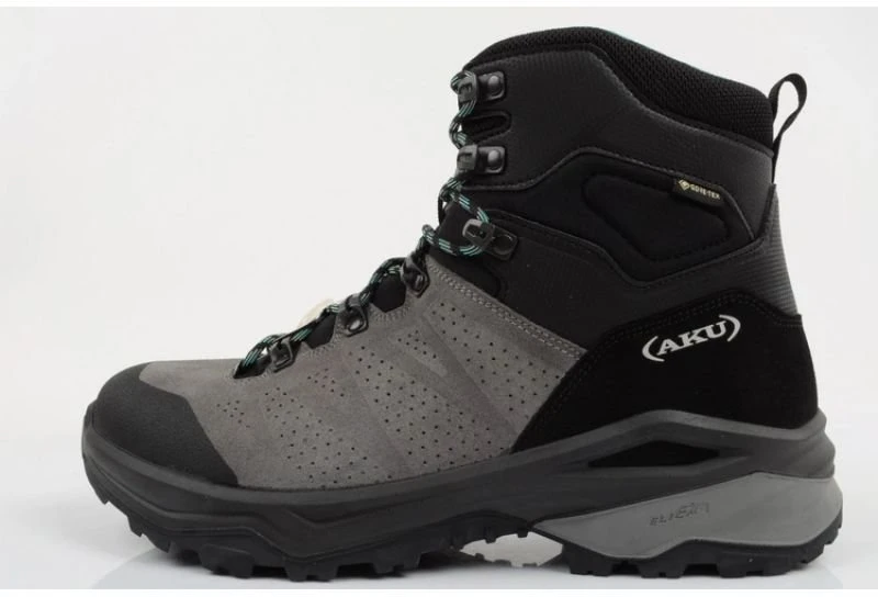 Vyriški žygio batai Aku Adapta su GORE-TEX, pilki, juodi ir žali