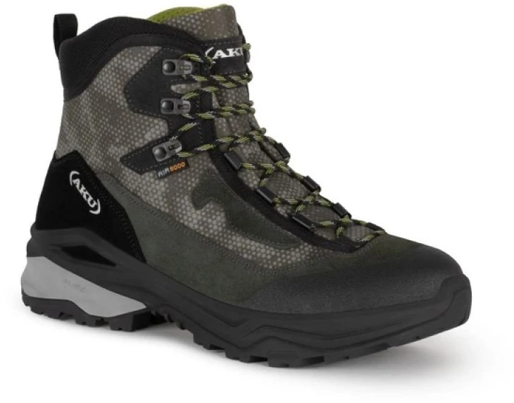 Vyriški žygio batai AKU Adapta su GORE-TEX, žali ir juodi