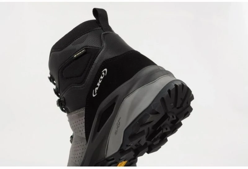 Vyriški žygio batai Aku Adapta su GORE-TEX, pilki, juodi ir žali