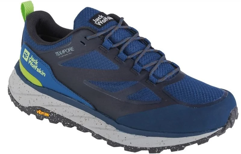 Vyriški žygio batai Jack Wolfskin Terraventure Texapore Low, tamsiai mėlyni
