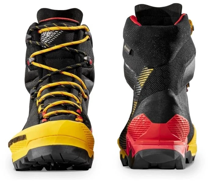 Vyriški žygio batai La Sportiva Aequilibrium ST GTX, juodi ir geltoni